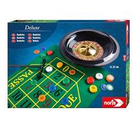 Noris – Jeu Échecs et Dames – 606104577 – Deluxe en bois – Multicolore – à partir de 6 ans