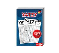 Noris 606194305 606194305-Yatzy - Bloc de Jeu - pour Les Enfants à partir de 3 Ans - 120 Jeux