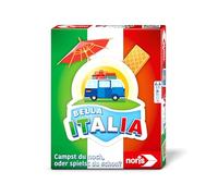 Noris 606262070 - Bella Italia (Jeu de Cartes à partir de 8 Ans) - Vous campez ou jouez déjà ? Jeu de Camping pour Enfants et Adultes, 2 à 6 Joueurs, durée de Jeu d'environ 15 Minutes
