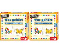 noris - 608985662 - Jeu - Qu’est-ce Qui va Ensemble (Lot de 2)