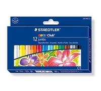 Noris club® jumbo Etui 12 pastels à l'huile assorties G