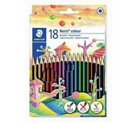 Noris Colour 185 - Etui Carton 18 Crayons De Couleur Wopex Assortis