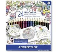 Noris Couleur Johanna Basford-Crayons De Couleur-Lot De 24 Noris Colour 185 C24Jb G