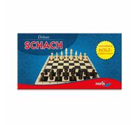Noris Deluxe Bois Jeu d'échecs Échiquier Jeu de plateau Jeu de stratégie