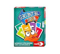 Noris-en Face opposé Cartes à partir de 10 Ans pour Enfants et Adultes-Jeu Court pour entraîner Le Cerveau et Les Muscles du Saumon pour 3-6 Joueurs, 606264524