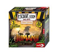 Noris Escape Room Jumanji (Édition familiale) Jeu de société pour Adultes et Enfants à partir de 10 Ans - avec 3 énigmes et 1 décodeur Chrono