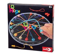 Noris IQ Rope - Jeu de logique délicat avec toile à clipser - Niveau de difficulté variable - Favorise la réflexion et la motricité fine - Jeu éducatif - Jeu de réflexion - Jeu de puzzle à partir de 6