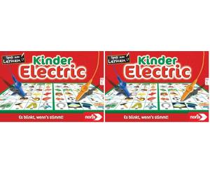 noris Jeu de logique électronique - Langue : Allemand (Lot de 2)
