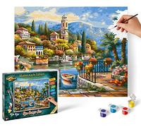 Noris Schipper 609240798 - Peinture par numéros - Motif mer - 24 x 30 cm