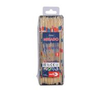 Noris Jeu Mikado - 41 bâtonnets - 18 cm - boîte transparente - multicolore - dès 5 ans