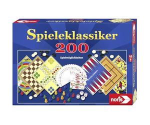 noris Spiele 606111687 Classeur de jeu 200 possibilités de jeu - Version Allemande