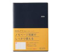 Noritsu NOLTY Notebook 2026 A5 Weekly Ecri 4 Dark Navy 6319 (à partir de décembre 2025)