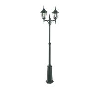 Norlys - Modena 2 Lampadaire de Parc Large pour Ancrage Béton Noir