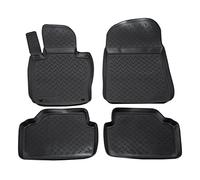 NORM LINERS 3D Tapis de Sol en Caoutchouc TPE pour BMW Série 3 E90, E91 2005-2012, sur Mesure, Bord Haut, Noir, Antidérapant, Toutes Saisons, sans Odeur