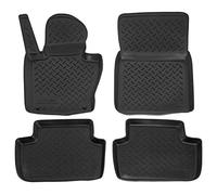 NORM LINERS 3D Tapis de Sol en Caoutchouc TPE pour BMW X3 E83 2003-2010, sur Mesure, Bord Haut, Noir, Antidérapant, Toutes Saisons, sans Odeur
