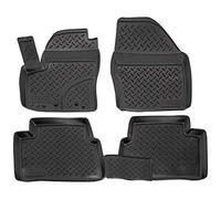 NORM LINERS 3D Tapis de Sol en Caoutchouc TPE pour Ford C-Max 2003-2010, sur Mesure, Bord Haut, Noir, Antidérapant, Toutes Saisons, sans Odeur