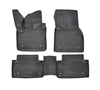 NORM LINERS 3D Tapis de Sol en Caoutchouc TPE pour Land Rover Range Rover Evoque Depuis 2018, sur Mesure, Bord Haut, Noir, Antidérapant, Toutes Saisons, sans Odeur