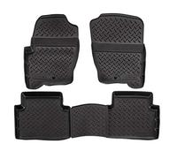 NORM LINERS 3D Tapis de Sol en Caoutchouc TPE pour Land Rover Range Rover Sport L320 2005-2012, sur Mesure, Bord Haut, Noir, Antidérapant, Toutes Saisons, sans Odeur