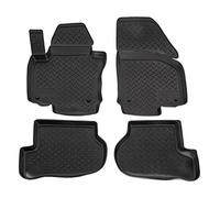 NORM LINERS 3D Tapis de Sol en Caoutchouc TPE pour Volkswagen Golf 5, 6 2003-2013, sur Mesure, Bord Haut, Noir, Antidérapant, Toutes Saisons, sans Odeur
