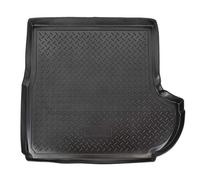 NORM LINERS Tapis de Coffre en Caoutchouc TPE sur Mesure pour Mitsubishi Outlander 2007-2012, Bord Haut, Noir, Antidérapant, sans Odeur