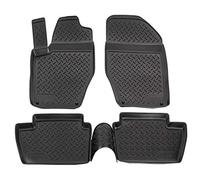 Norm Liners | Tapis De Sol en Caoutchouc TPE Toutes Saisones pour 308 2007-2013, Bord Haut, Noir, Antidérapant, Toutes Saisons