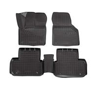 Norm Liners | Tapis De Sol en Caoutchouc TPE Toutes Saisones pour Discovery Sport Depuis 2014, Bord Haut, Noir, Antidérapant, Toutes Saisons