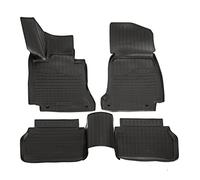 Norm Liners | Tapis De Sol en Caoutchouc TPE Toutes Saisones pour E-Klasse W213 / S213 2016-2023, Bord Haut, Noir, Antidérapant, Toutes Saisons