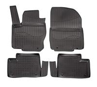 Norm Liners | Tapis De Sol en Caoutchouc TPE Toutes Saisones pour GL X166 2012-2019, Bord Haut, Noir, Antidérapant, Toutes Saisons