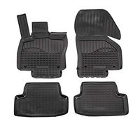 Norm Liners | Tapis De Sol en Caoutchouc TPE Toutes Saisones pour Golf 7 2012-2019, Bord Haut, Noir, Antidérapant, Toutes Saisons