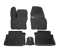 Norm Liners | Tapis De Sol en Caoutchouc TPE Toutes Saisones pour Kuga 2013-2019, Bord Haut, Noir, Antidérapant, Toutes Saisons