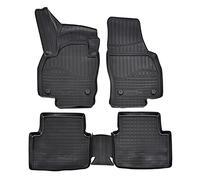 Norm Liners | Tapis De Sol en Caoutchouc TPE Toutes Saisones pour Scala Depuis 2019, Bord Haut, Noir, Antidérapant, Toutes Saisons