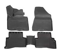 Norm Liners | Tapis De Sol en Caoutchouc TPE Toutes Saisones pour Sportage QL, QLE 2016-2021, Bord Haut, Noir, Antidérapant, Toutes Saisons