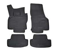 Norm Liners | Tapis De Sol en Caoutchouc TPE Toutes Saisones pour T-Roc Depuis 2017, Bord Haut, Noir, Antidérapant, Toutes Saisons