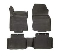 Norm Liners | Tapis De Sol en Caoutchouc TPE Toutes Saisones pour X-Trail T32 Depuis 2014, Bord Haut, Noir, Antidérapant, Toutes Saisons