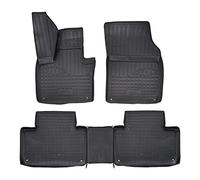 Norm Liners | Tapis De Sol en Caoutchouc TPE Toutes Saisones pour XC90 2 Depuis 2014, Bord Haut, Noir, Antidérapant, Toutes Saisons