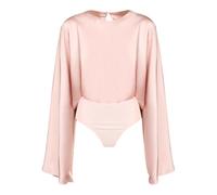 Norma Kamali - Body à manches longues - Femme - Tops - Rose - Taille: 40 FR