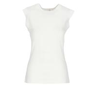 Norma Kamali, Femme, Tops, Blanc, Taille: 42 FR Débardeur à col rond