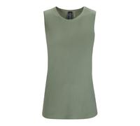 Norma Kamali, Femme, Tops, Vert, Taille: 36 FR Débardeur à col rond