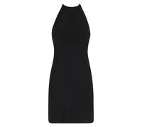 Norma Kamali - Halter Mini Dress - Femme - Robes - Noir - Taille: 38 FR