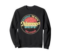 Norma The Woman The Myth The Legend Nom personnalisé Sweatshirt