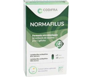 Normafilus Complément Alimentaire Ferments Probiotiques 28 Gélules
