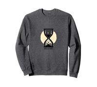 Normal is Not Coming Back, Jesus is : Ready Or Not Sweatshirt, Unisexe pour Adultes, Chiné Foncé, M