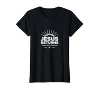 Normal Isn't Coming Back Jésus is - Christian Faith T-Shirt, Femme, Noir, XXL