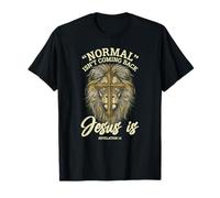 Normal ne revient Pas, mais Jésus est Croix Chrétienne T-Shirt