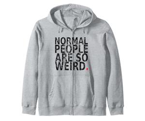 Normal People are So Weird. Vintage, drôle Citation Sweat à Capuche