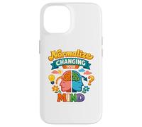 Normalisez Le Changement d'avis, Un état d'esprit de Croissance Amusant Coque pour iPhone 14