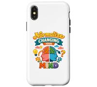 Normalisez Le Changement d'avis, Un état d'esprit de Croissance Amusant Coque pour iPhone X/XS