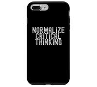 Normalize Critical Thinking Libertarian Apparel Coque pour iPhone 7 Plus/8 Plus