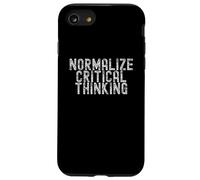 Normalize Critical Thinking Libertarian Apparel Coque pour iPhone SE (2020) / 7/8