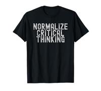 Normalize Critical Thinking Libertarian Apparel T-Shirt